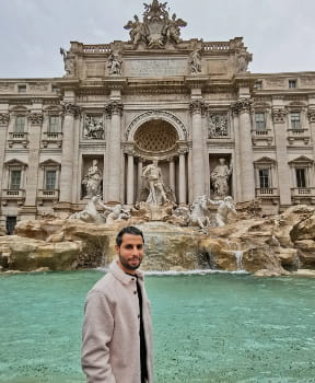 Di Trevi, Rome, Italy - Nov 2022