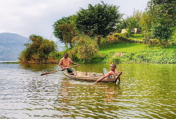 Lake Ruhondo, Rwanda - Jul 2019